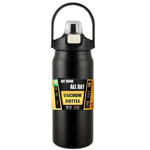 Thermos portable avec paille - thermos,