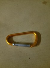 mousqueton alu 4.5 cm couleur