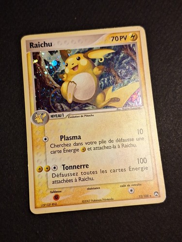 Holo carte pokemon - holo, raichu