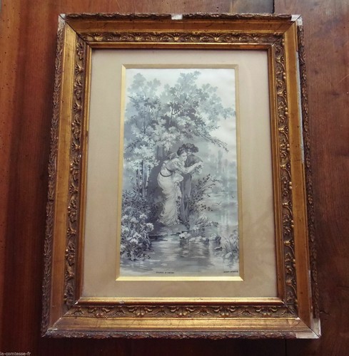 Tableau soie tissée - soie, jacquard
