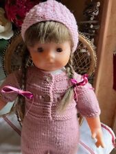 poupee corolle 1984 penelope 52 cm perruque vetement tricote neuf