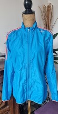 Veste Kway Femme Adidas Coupe-vent L Polyester Nylon TBE