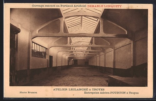 Cpa troyes intérieur de - troyes,,