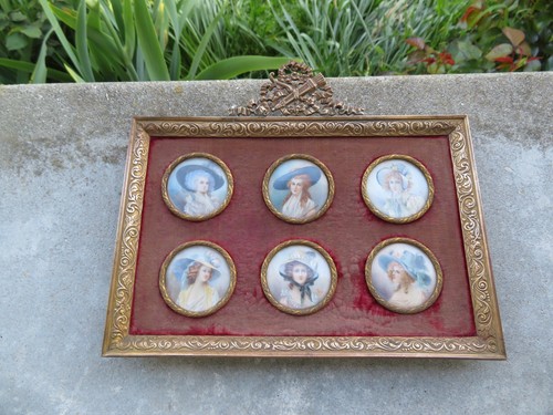 Ancien cadre bronze de - ancien, en