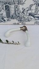 ANCIEN PORTE MANTEAU PATERE EN PORCELAINE