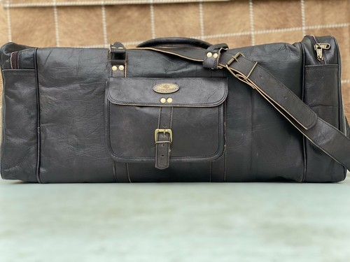 Cuir voyage hommes duffel - voyage,