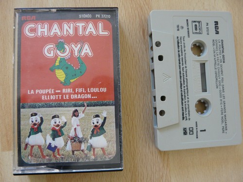 Audio chantal goya la - k7,