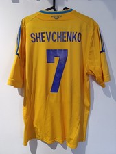 Maillot Jersey Camiseta Trikot Adidas Home Ukraine Shevchenko Euro 2012 L