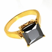 5 CT Diamant Noir Bague 925