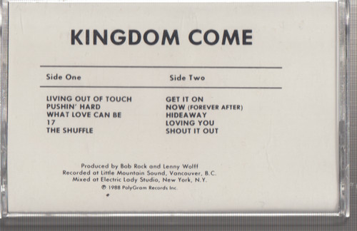 Kingdom come cassette - come,
