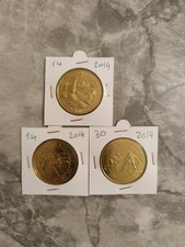 jetons touristiques MDP Divers Année 2014 Lot De 3