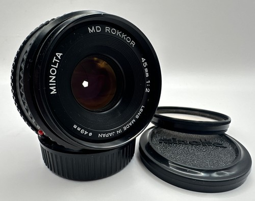 Minolta rokkor 45mm f2 - md,