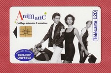TELECARTE F621  / Variété JD - ANIMATIC .  120U - 1/96 - SO3. TTB