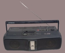 Radio cassette hitachi - et, cd