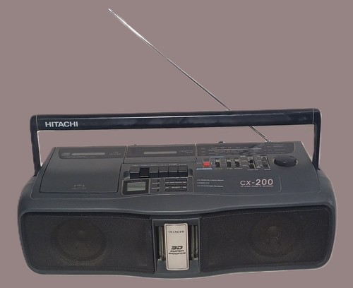 Radio cassette hitachi - et,