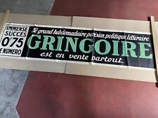 Affiche journal Parisien Gringoire 1935 