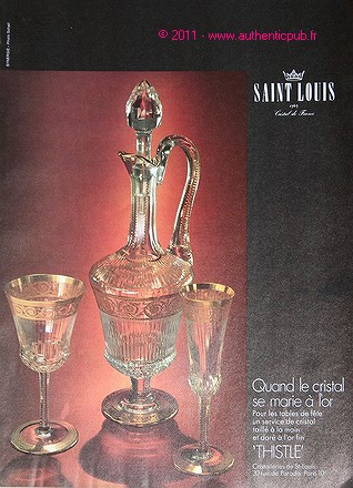 Cristal saint louis sce - cristal,