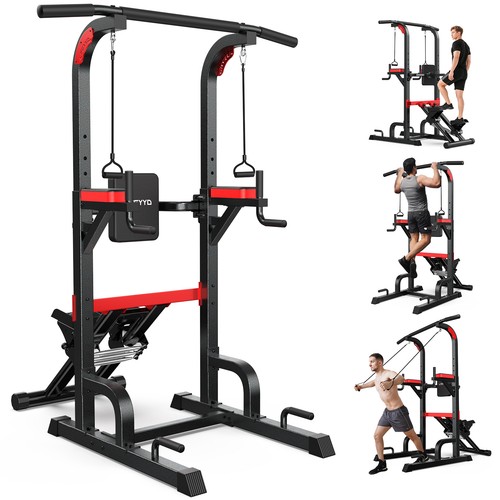Power tower with stair stepper - power,