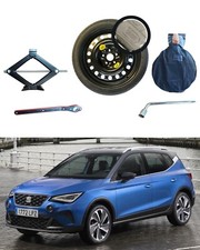 kit roue de secours (galette) 18" pour Seat Arona avec cric clé et sac 125/70r18