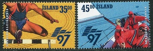 Iceland 842 843 mnh - iceland, 842-843,mnh.michel