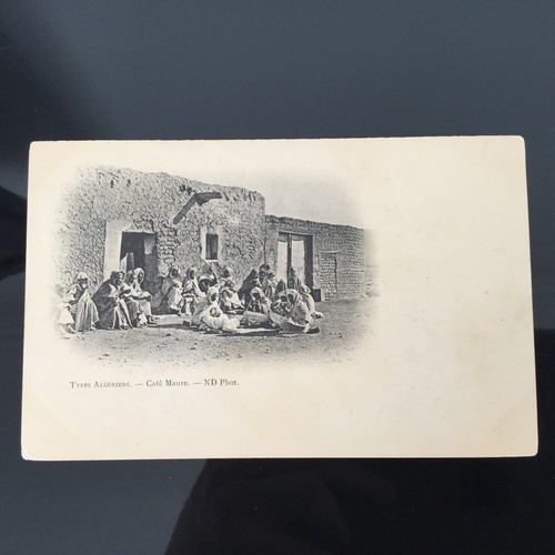 Cpa algérie 1900 - 1900, café