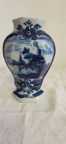 Vase balustre faïence de - balustre,