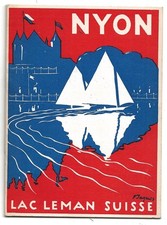 Guide touristique 1950 nyon - guide,