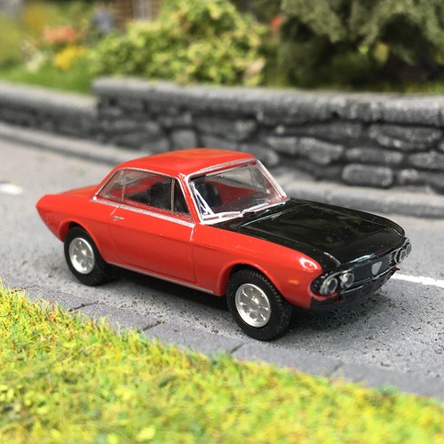 Lancia fulvia coupé rouge - lancia,
