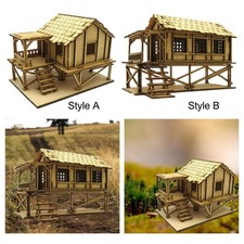 Puzzle 3D en Bois 1/72 Cabane