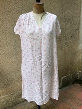 Ancienne robe ou chemise de nuit en rayonne. Années 1920/30