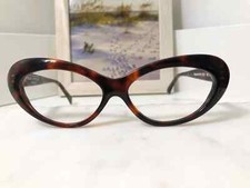 Lunettes de vue cat eye marron