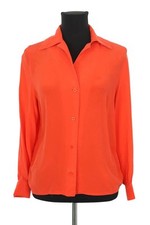 Chemise en soie rouge Margaux Lonnberg XS