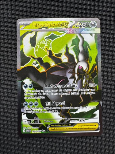 Carte pokémon méga darkrai - carte,