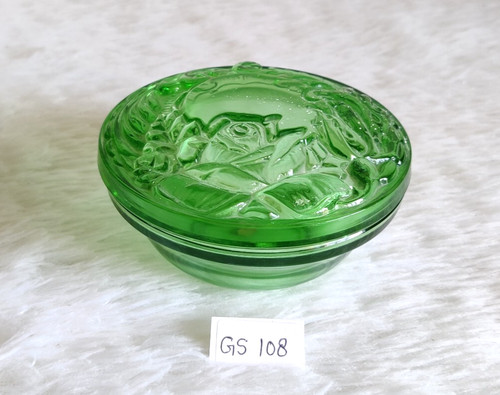 1930 vintage vert verre - vert,