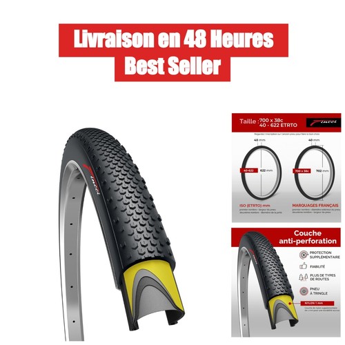 Fincci pneu vélo 700x38c - fincci,