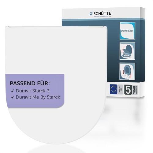 Abattant schütte duravit - abattant,