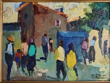 Tableau Scene animée à