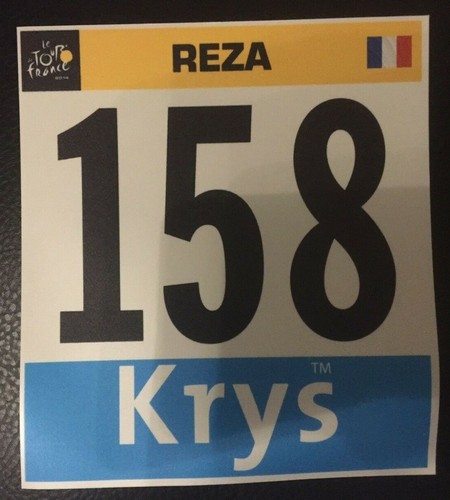 Cycling dossard tour france - dossard, de