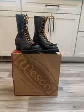 Wesco Jobmaster Black Boots