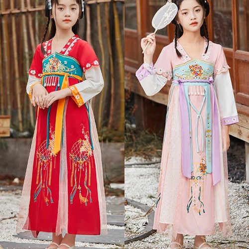 Enfant fille chinois robe - enfant,