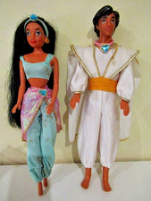BARBIE JASMINE et ALADIN de 1992 - PARFAIT ETAT