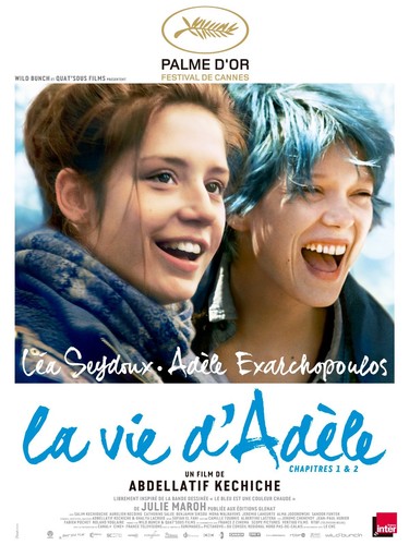 Vie adèle affiche - la,