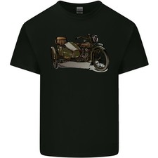 T-Shirt Enfant Moto Et Sidecar
