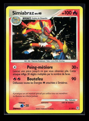 Carte pokémon simiabraz 130 - simiabraz, 5/130
