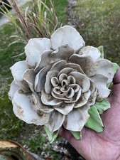 Barbotine Ancienne Grosse Rose