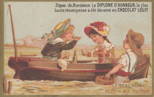 Chromo publicitaire arcachon - publicitaire:,