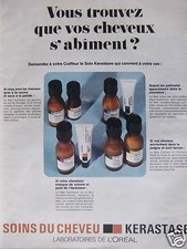 PUBLICITÉ SOINS DU CHEVEU KERASTASE VOUS TROUVEZ QUE VOS CHEVEUX S'ABIMENT ?