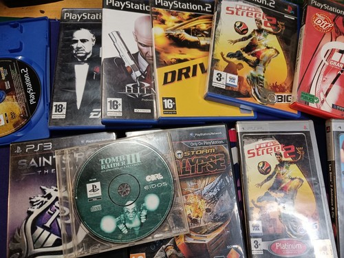 Lot jeux ps1 ps2 - lot, ps1/ps2/ps3/psp