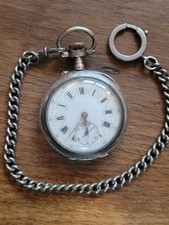 Montre À Gousset En Argent