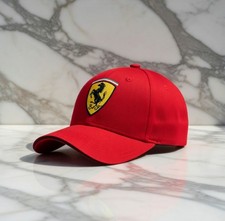 Casquette ferrari rouge - f1, –